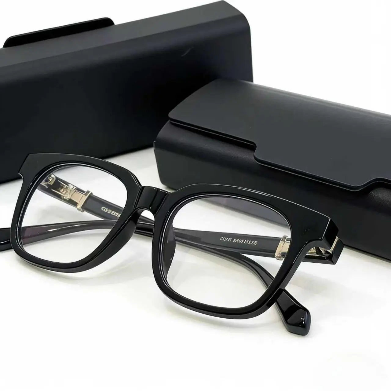 Blue Light Blocking Eyeglasses for Men & Women Lightweight Trendy Square Frames with UV400 Protection Ideal for Travel Gaming & Fishing