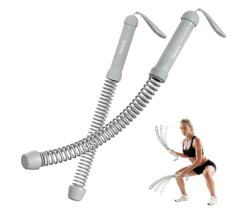 Soulyis Cordless Battle Ropes - Wireless Home Gym Resistance Rope, Gender-Neutral Workout Equipment for High-Intensity Interval Training, No-Jumping Full-Body Fitness Gear, Home Gym Kit